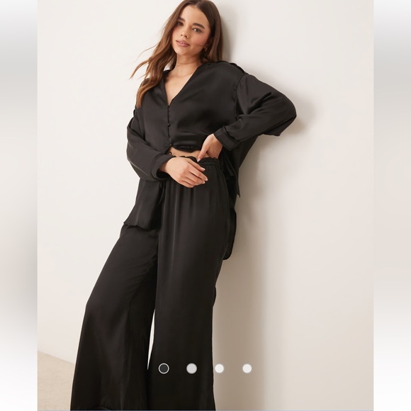 Free people Dreamy Days Solid PJ set (black) - Picture 4 of 7